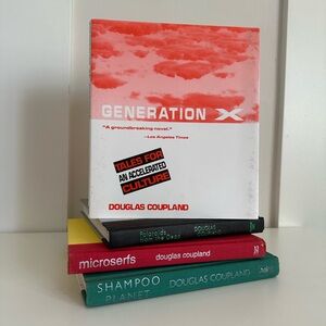 Y2K Douglas Coupland Bundle Generation X Polaroids Microserfs Shampoo Planet